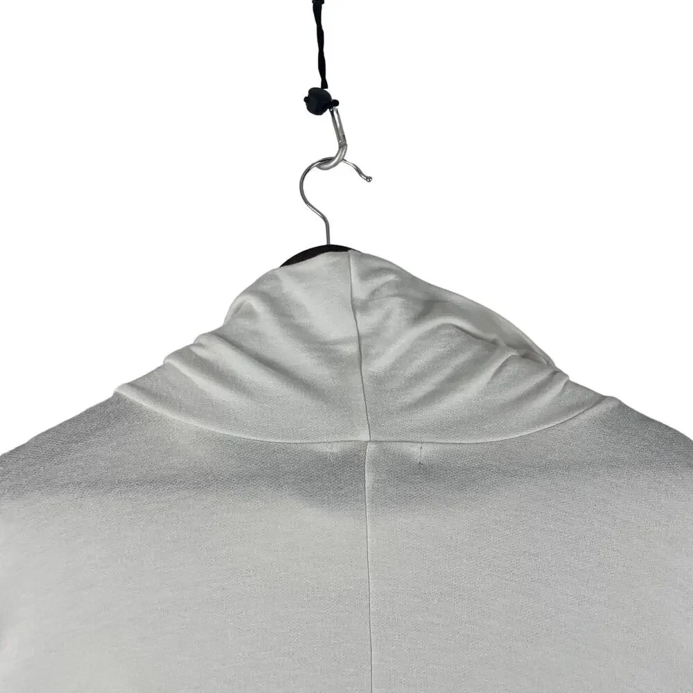 Green Envelope Women's White Cowl Neck Dolman Sleeve Large Top - Picture 7 of 8